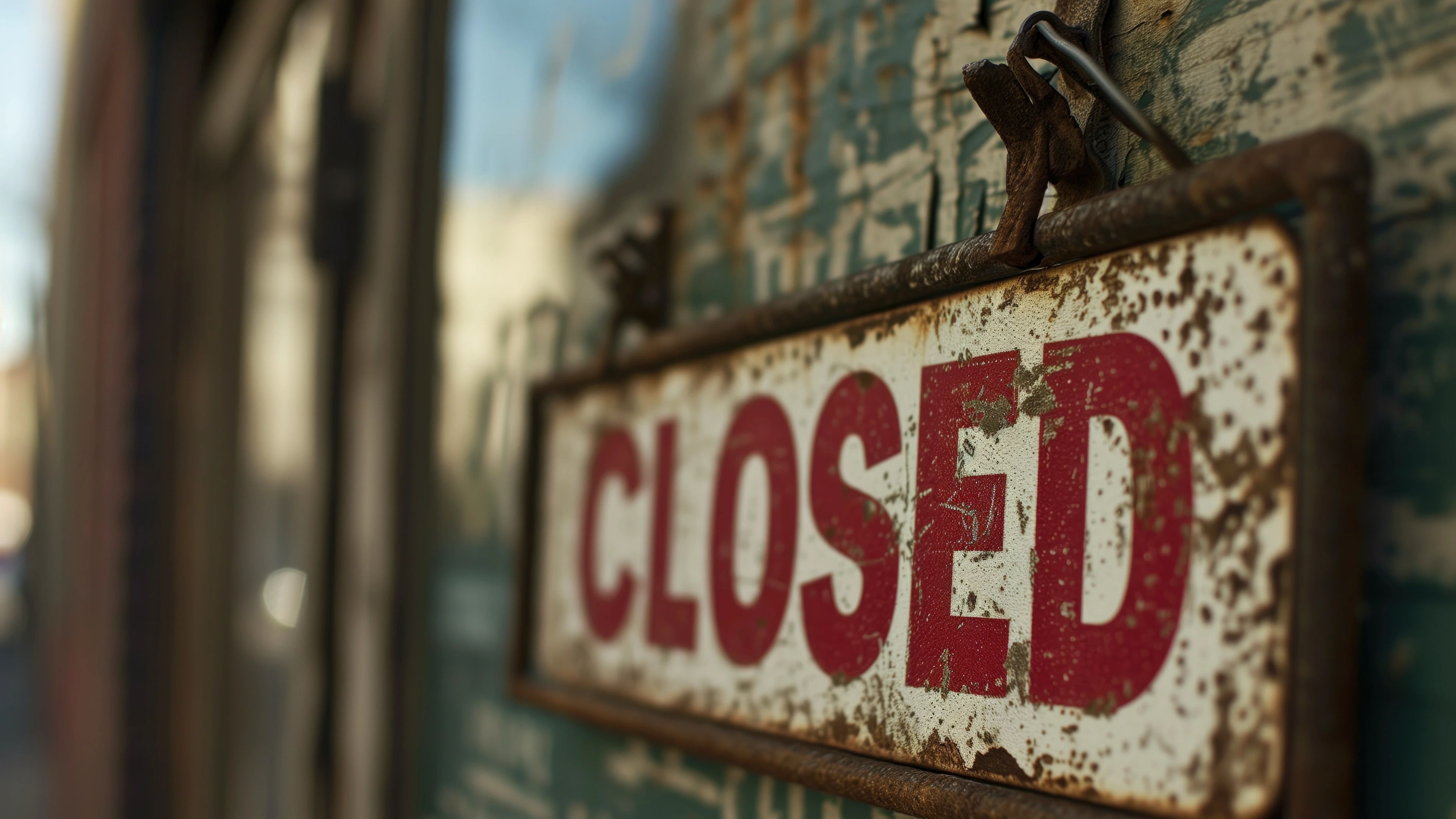 Geschlossenes Schild als Metapher: MDA setzte sich nicht durch